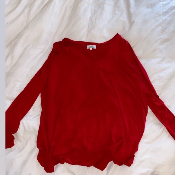 Red piko shirt - Picture 1 of 1